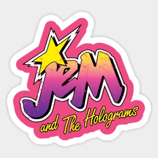 Jem and the Holograms Sticker